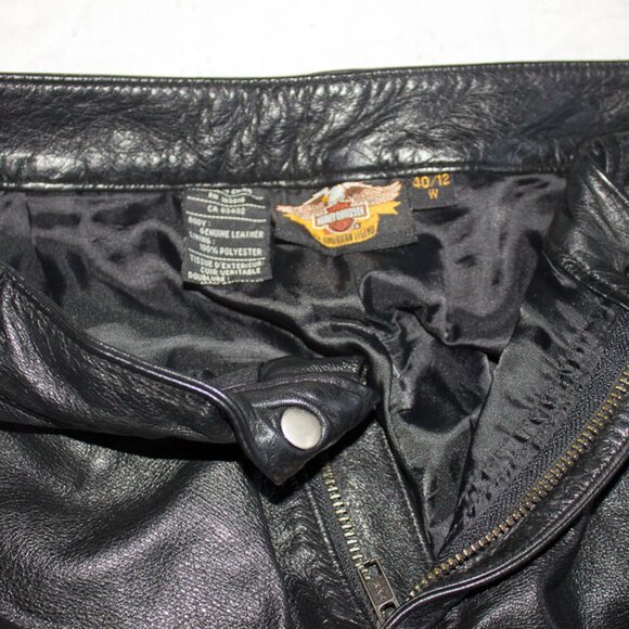 leather Motorcycle pants - Picture 3 of 13